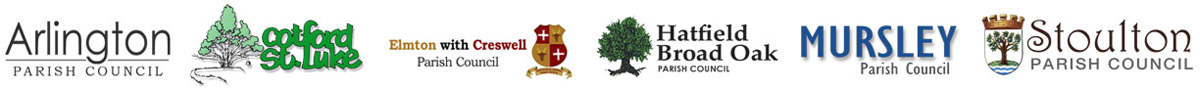 A group of parish logos, customers of Parish web and host